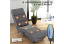 HOMCOM Massagesessel Relaxliege Elektrisch Dunkelgrau mit 5 Modi Bild 4