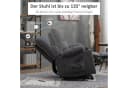 HOMCOM Massagesessel mit Aufstehhilfe Elektrischer Kinosessel Grau Bild 5