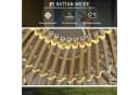 Outsunny LED Solarleuchte Rattan Gartenleuchte Gelb Bild 4