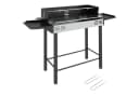 Outsunny Holzkohlegrill mit Rotisserie-Kit klappbar Bild 1
