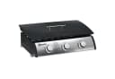 Outsunny Gasgrill Tischgrill 3 Brenner Schwarz Silber Bild 1
