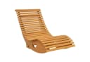 Outsunny Schaukelstuhl Tannenholz Kiefernholz Bild 1