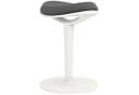 HOMCOM Ergonomischer Bürohocker Grau Höhenverstellbar Mesh Bild 1