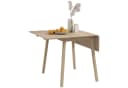 HOMCOM Klapptisch Esszimmertisch Kiefernholz Natur 2-4 Plätze Bild 1