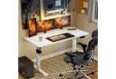 Vinsetto Elektrisches Stehpult Höhenverstellbar Weiß Bild 2