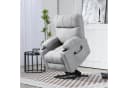 HOMCOM Massagesessel Elektrischer Aufstehsessel Grau Bild 2