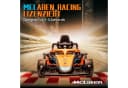 AIYAPLAY Elektro-Kinderauto 12V Kinderfahrzeug mit 2,4G-Fernbedienung, Orange, McLaren Lizenziert Bild 4