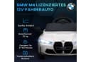 AIYAPLAY Elektro-Kinderauto BMW M4 Weiß Fernbedienung Bild 4