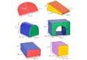 HOMCOM 7er-Set Schaumstoff Bausteine Bunt für Kinder Bild 3