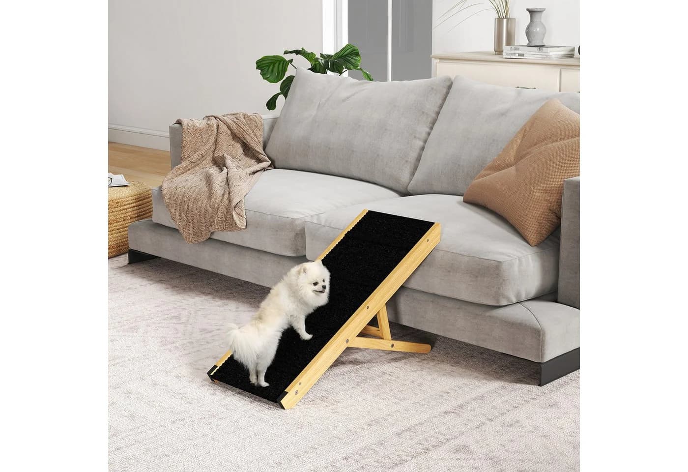 PawHut Hunderampe 83,8 cm für Bett und Couch - Bild 2