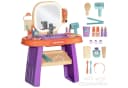 AIYAPLAY Schminktisch mit Spiegel, LED Licht, Musik, Violett Bild 1