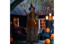 HOMCOM 183cm Animierte Halloween-Hexe mit LED-Licht & Sound Bild 2