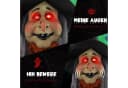HOMCOM 183cm Animierte Halloween-Hexe mit LED-Licht & Sound Bild 5
