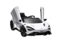 AIYAPLAY Elektro-Kinderauto 12 V Weiß mit Fernbedienung LED Bild 1