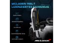 AIYAPLAY Elektro-Kinderauto 12 V Weiß mit Fernbedienung LED Bild 4