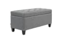 HOMCOM Sitzbank mit Stauraum 100x40x44 cm Bild 1