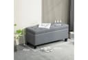HOMCOM Sitzbank mit Stauraum 100x40x44 cm Bild 3