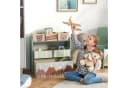 ZONEKIZ Kinderregal Bücherregal Grün 6 Fächer Bild 1