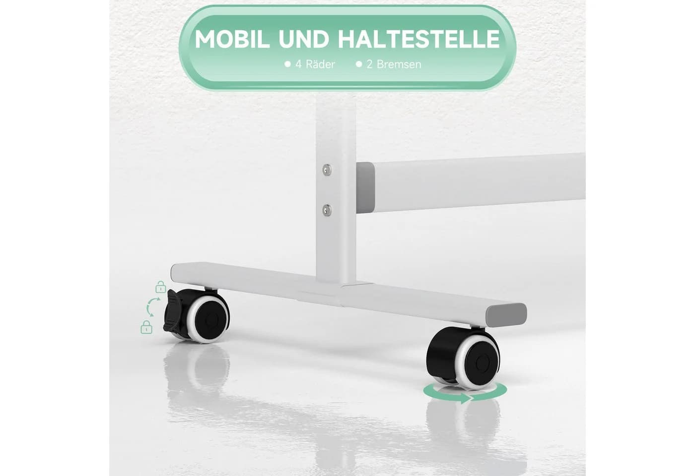 HOMCOM Magnetboard Aluminiumlegierung 120x90 cm - Bild 5