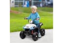 AIYAPLAY Elektro-Kinderquad 12V Weiß Bild 2