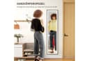 HOMCOM Standspiegel mit LED-Beleuchtung Grau Bild 4