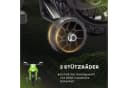 AIYAPLAY Elektro-Kindermotorrad 6V Grün mit Stützrädern Bild 5