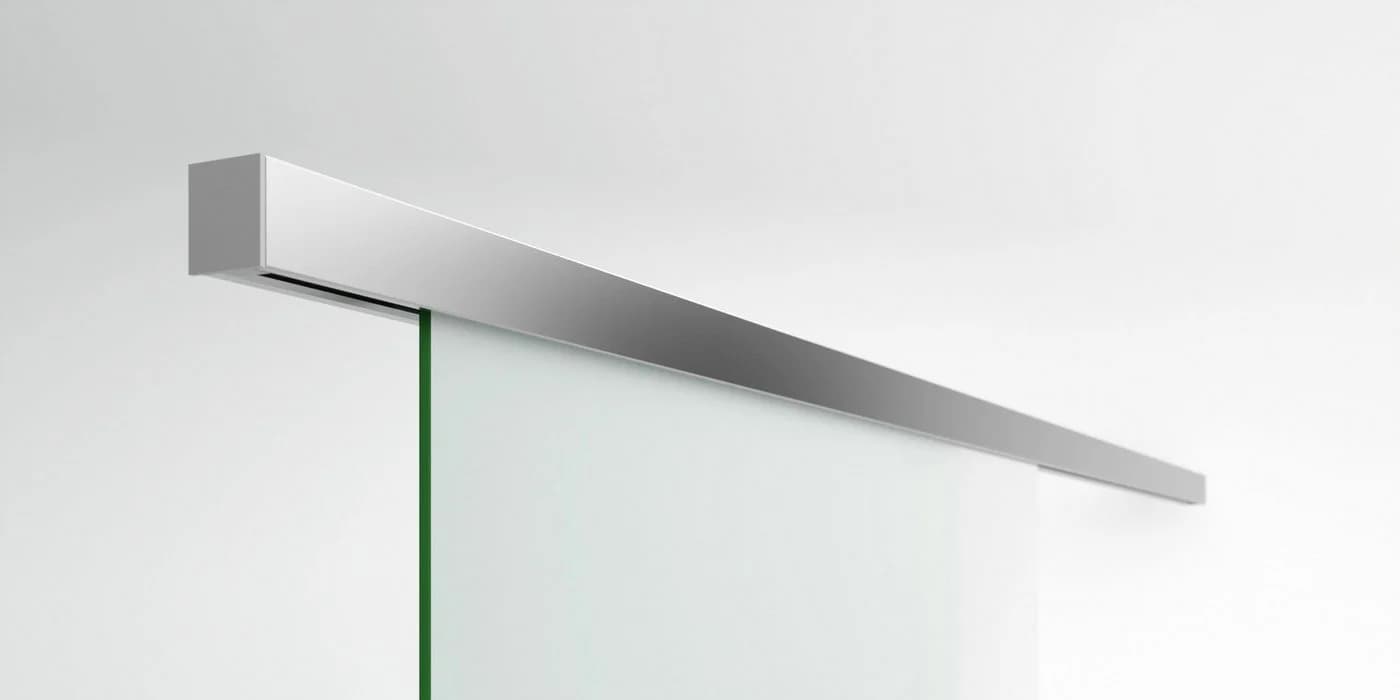 AMOD Doppelschiebetür S+DPL SlimLine mit SoftStop und Griffmuschel