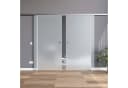 AMOD Doppelschiebetür S+DPL SlimLine mit SoftStop und Griffmuschel Bild 2