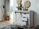 Woodroom Kommode Maribo Kiefer Massiv Weiß Bild 4