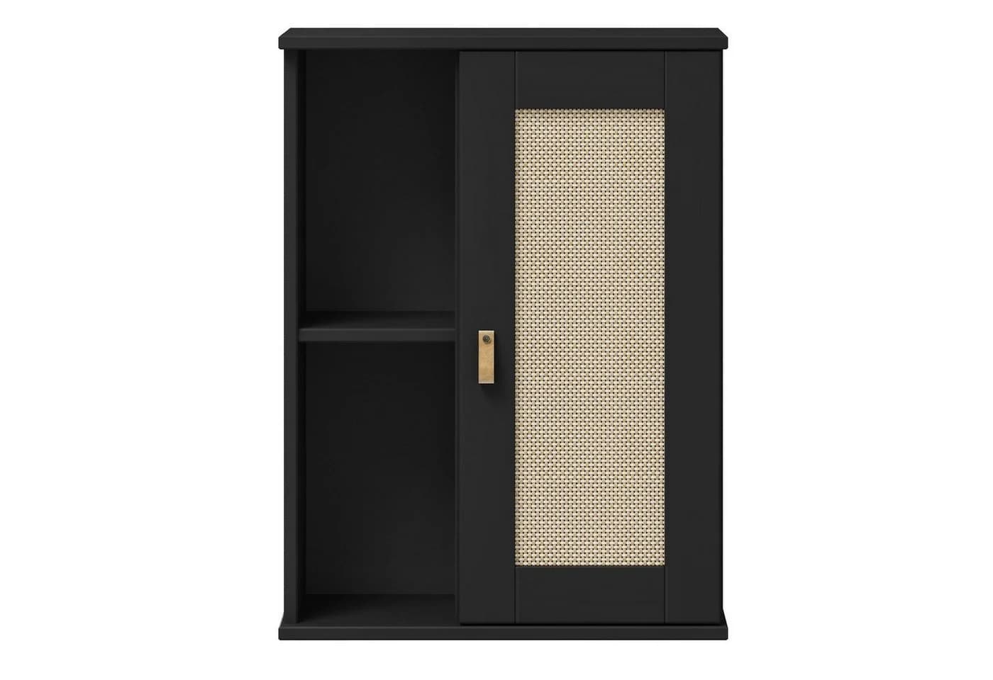 Woodroom Hängeschrank Valencia Kiefer massiv Rattan-Front Lackiert - Bild 2