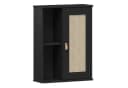 Woodroom Hängeschrank Valencia Kiefer massiv Rattan-Front Lackiert Bild 3