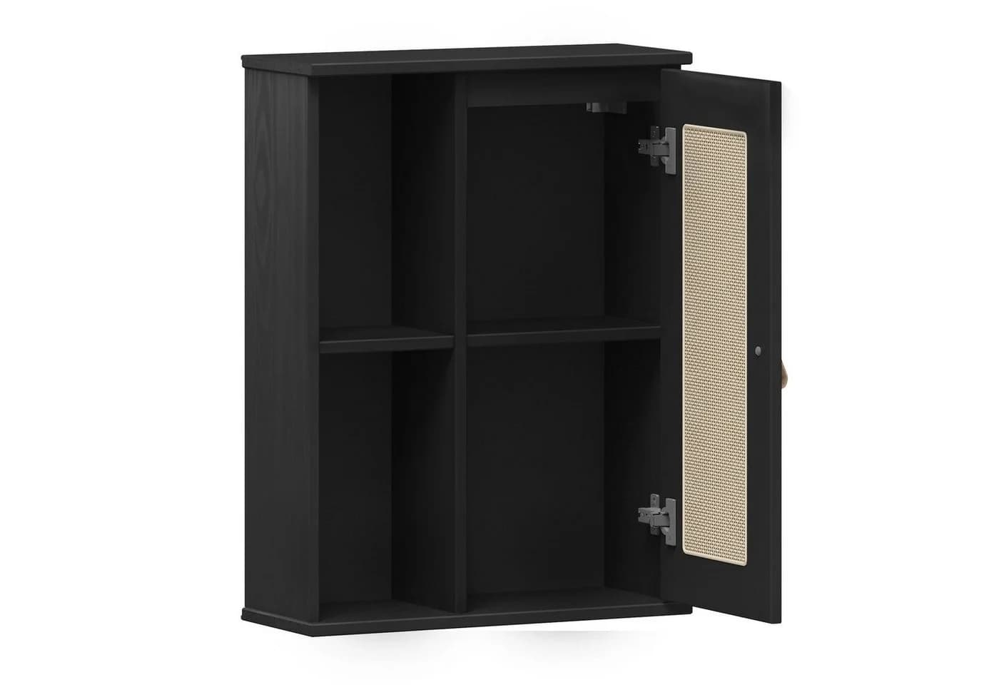 Woodroom Hängeschrank Valencia Kiefer massiv Rattan-Front Lackiert - Bild 4