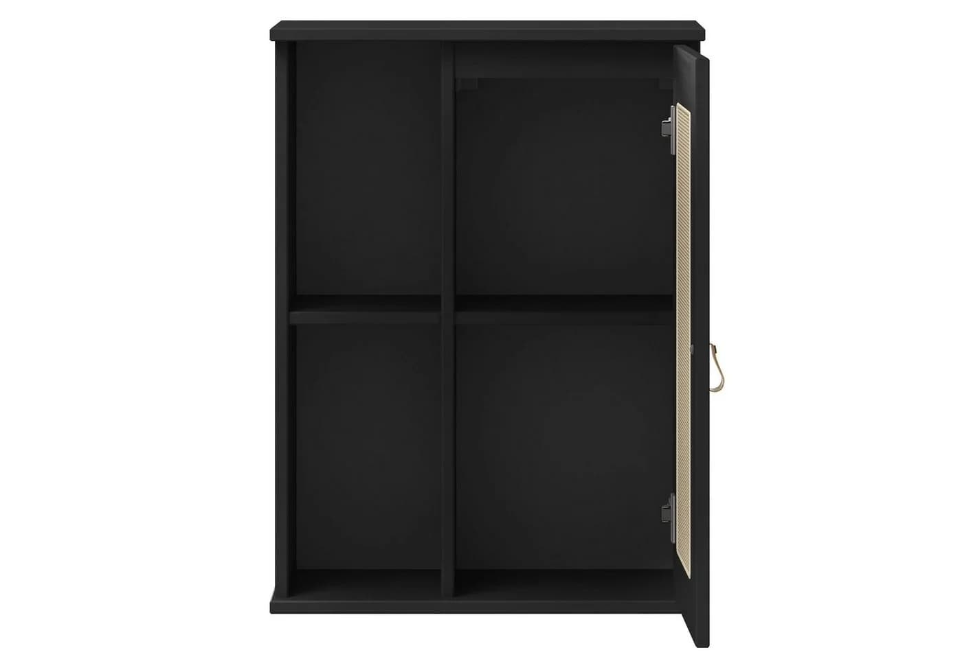 Woodroom Hängeschrank Valencia Kiefer massiv Rattan-Front Lackiert - Bild 5