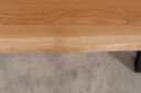 Woodroom Esstisch Gotha Wildeiche massiv geölt Industrial Design Bild 5