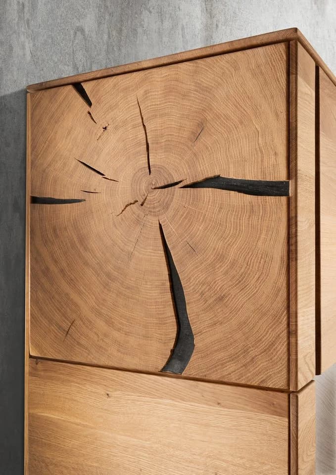Woodroom Sideboard Zwettl Wildeiche massiv geölt - Bild 4