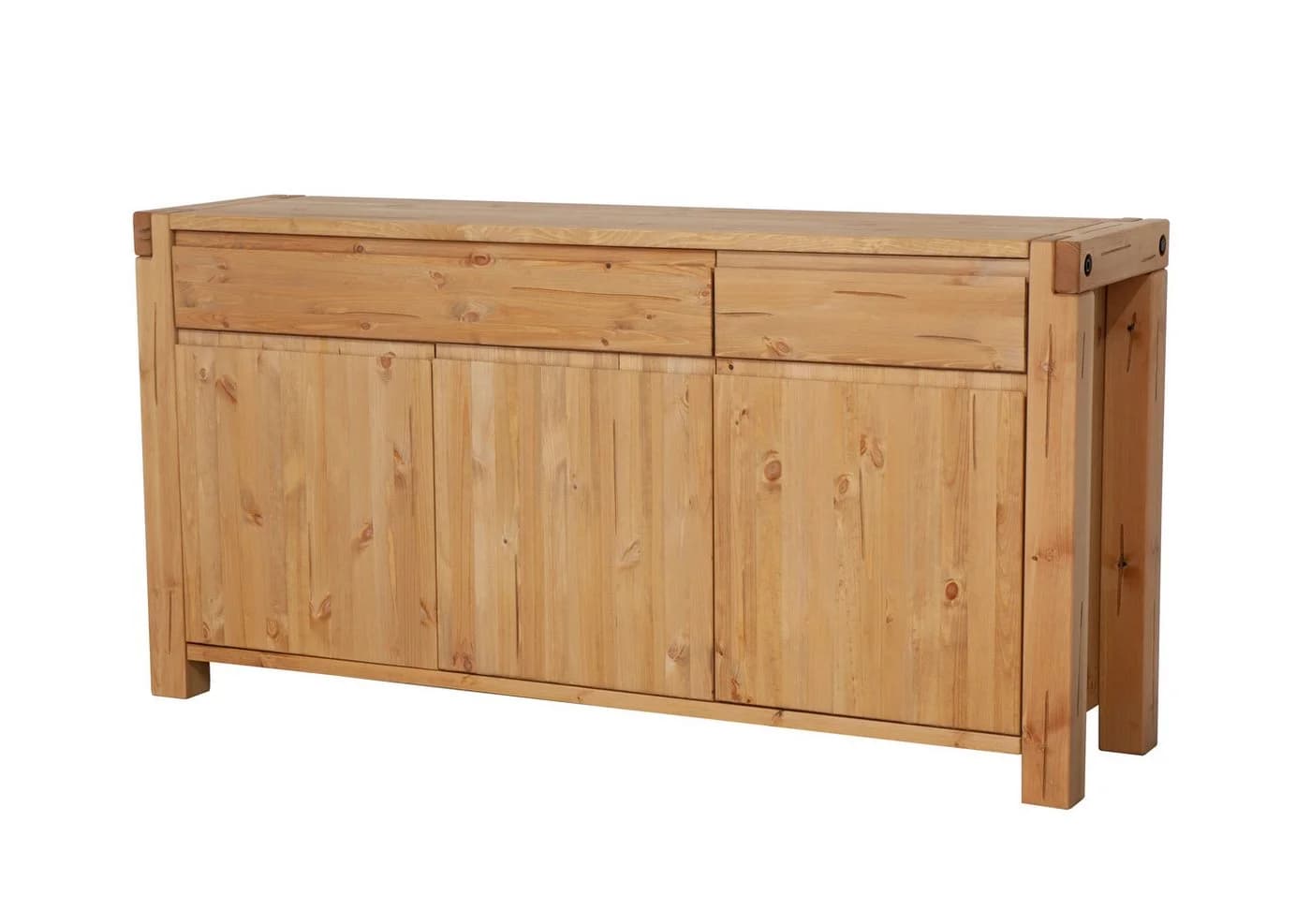 Woodroom Kommode Thun massiv Kiefer honig gebeizt - Bild 2