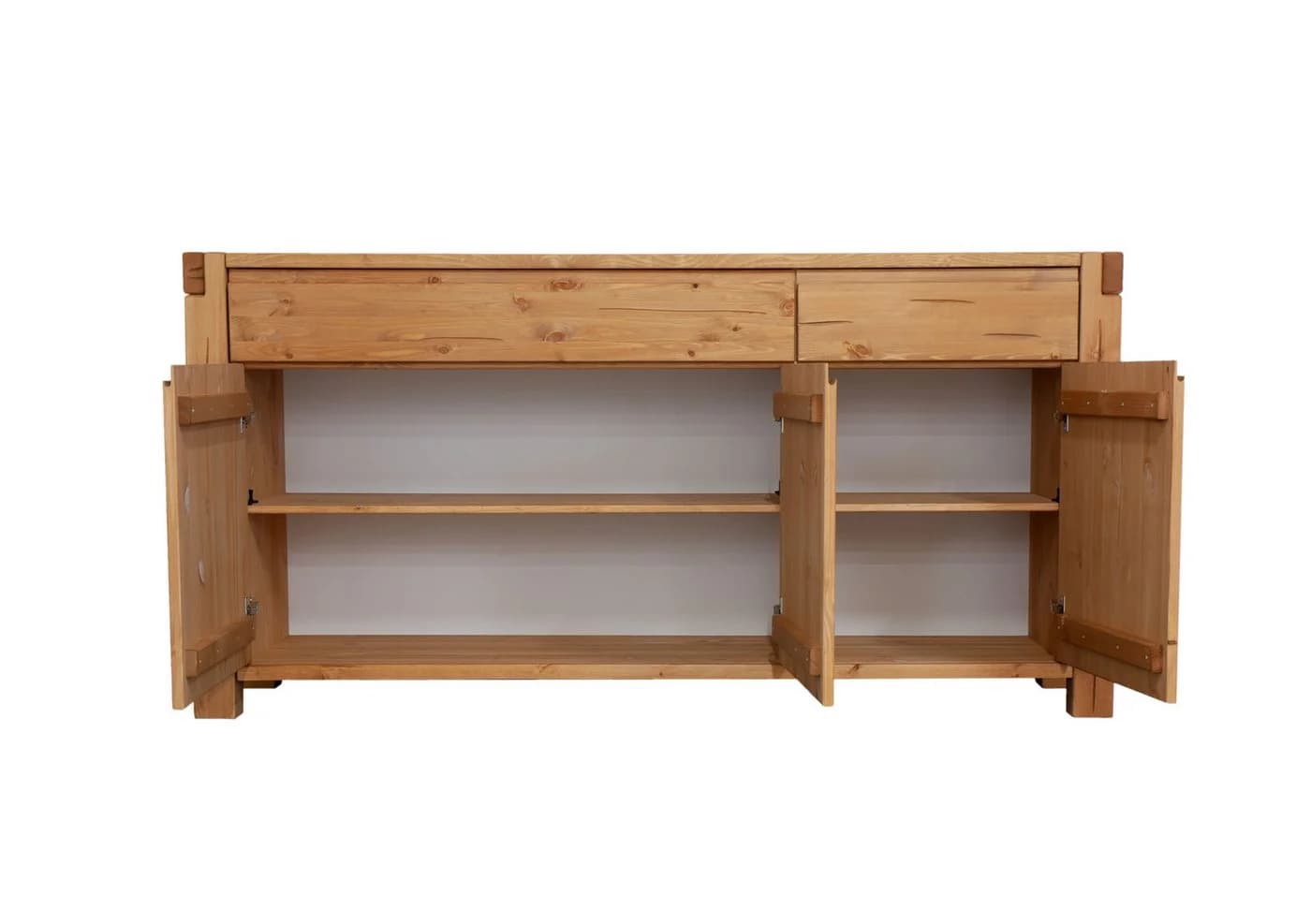 Woodroom Kommode Thun massiv Kiefer honig gebeizt - Bild 3