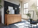 Woodroom Kommode Thun massiv Kiefer honig gebeizt Bild 5