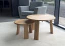 Woodroom Beistelltisch Pula Wildeiche massiv geölt Bild 1
