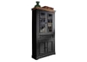 Woodroom Vitrine Oslo massiv Kiefer grau gewachst Bild 2