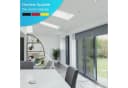 NYVI Fensterfolie Sonnenschutz Selbstklebend Spiegelfolie Silber Bild 5