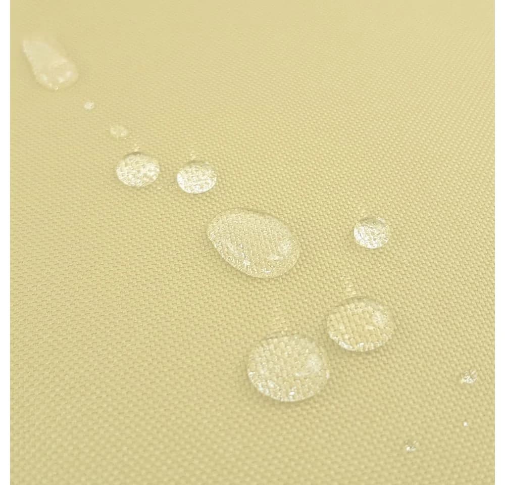 NYVI Gartentischdecke Creme Wasserabweisend Polyester