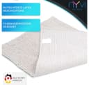NYVI Badematte NYVISPA Chenille Badezimmerteppich Polyester Rutschfest Saugfähig Bild 3