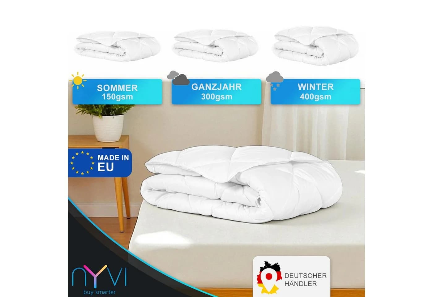 NYVI Sommerdecke DreamScience Comfort 135x200 cm - Bild 3