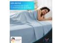 NYVI Linon Deluxe Bettlaken ohne Gummizug aus 100% Baumwolle Bild 3