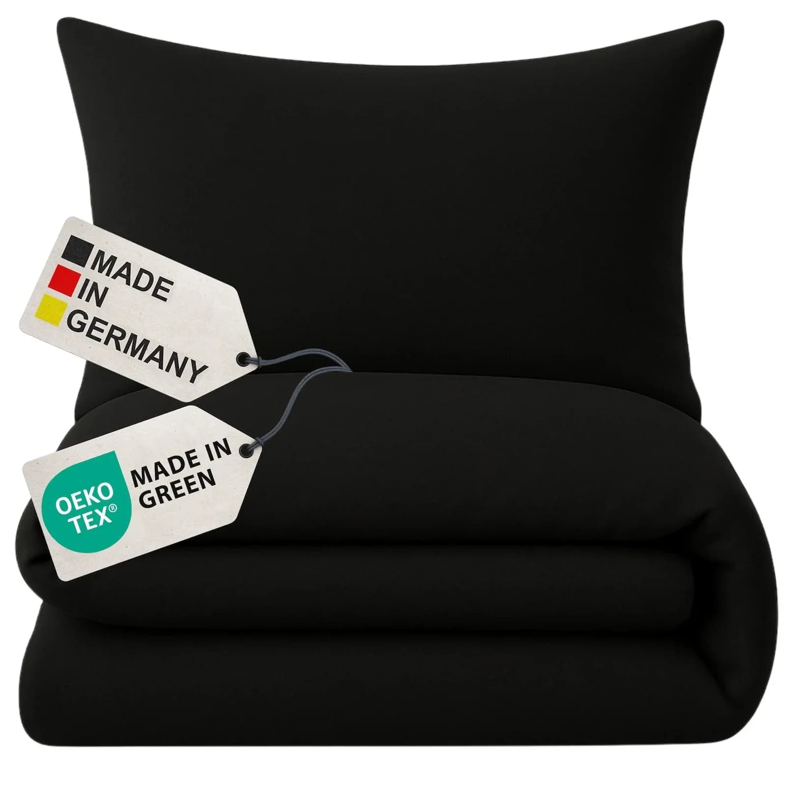 NYVI Biber Winter Bettwäsche Deluxe mit Reißverschluss - Flauschige Bettgarnitur, 100% Baumwolle, 145g/m², Einlaufschutz