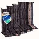 NYVI Gartenstuhlauflage Barcelona Grau 4er Set Bild 1