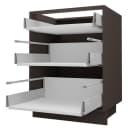 Feldmann-Wohnen Unterschrank Kvantum 60x50x82cm Grau Matt Bild 1