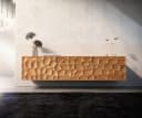 DELIFE Lowboard Solu Akazie Natur 175 cm 2 Türen 2 Schübe 3D-Front Bild 3