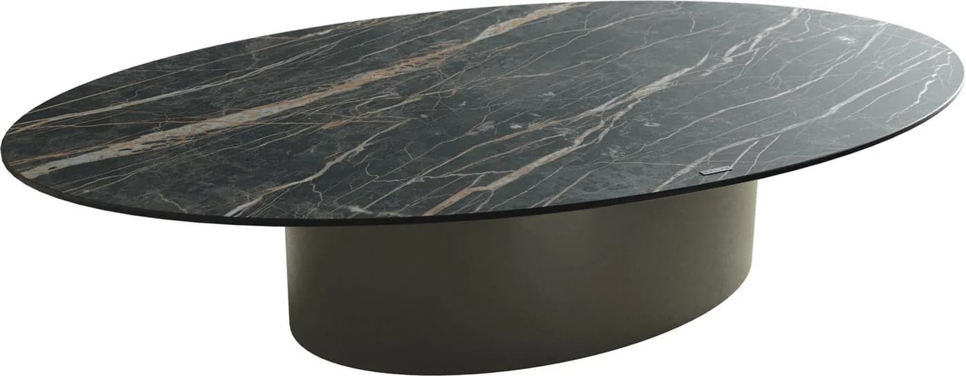 DELIFE Couchtisch Casilda Keramik Braun Titan - Bild 2